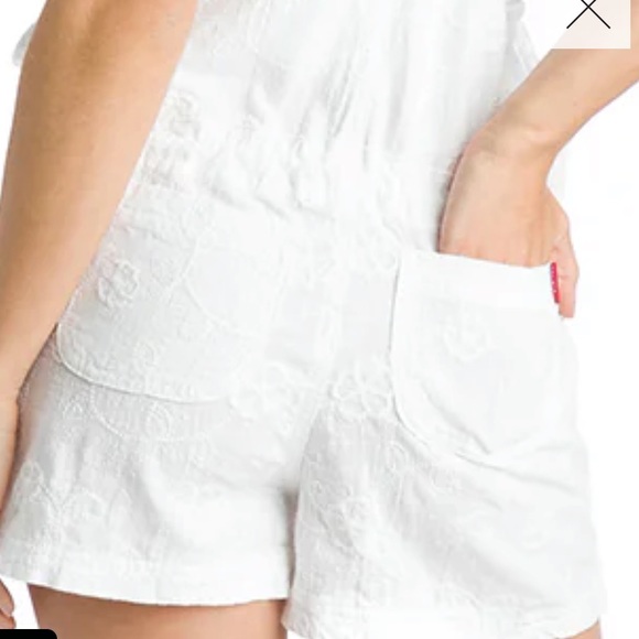 ⭐️HOST PICK🎉⭐️HARDTAIL EMBROIDERED CROSSHATCH SHORTALLS 🤍 - Picture 4 of 11